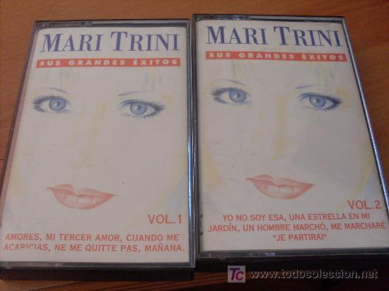 Casetes antiguos: MARI TRINI VOL1 & 2 . SUS GRANDES EXITOS (CAS4) - Foto 1