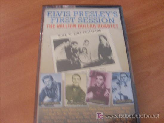 Casetes antiguos: ELVIS PRESLEYS FIRST SESSION . THE MILLION DOLLAR QUARTET  (CAS4) - Foto 1