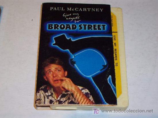 Casetes antiguos: PAUL MCCARTNEY -  Broad Street  /Cassette Original - Foto 1
