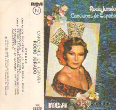 Casetes antiguos: CANCIONES DE ESPA&Ntilde;A ROCIO JURADO CASE-4182-2 - Foto 1