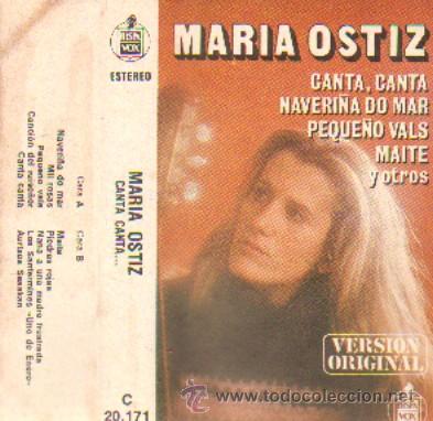 Casetes antiguos: MARIA OSTIZ  CANTA CANTA... - Foto 1