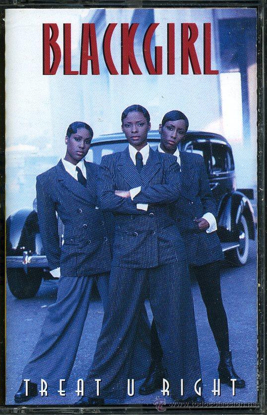 Casetes antiguos: Blackgirl - Treat U Right - Casete 1994 - Como nuevo