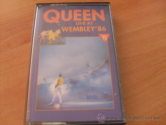 Casetes antiguos: QUEEN LIVE AT WEMBLEY86 I (CAS4) - Foto 1
