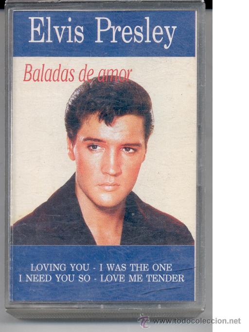 Casetes antiguos: ELVIS PRESLEY BALADAS DE AMOR - Foto 1