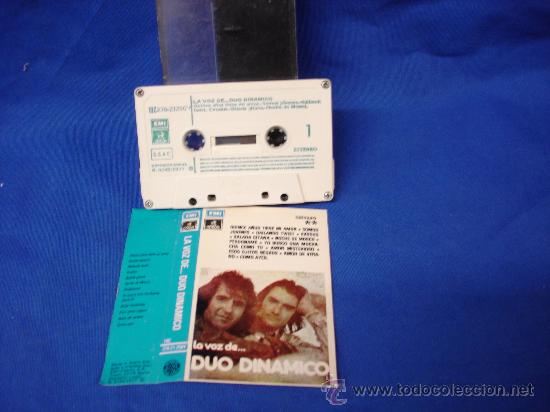 Casetes antiguos: LA VOZ DE.... DUO DINAMICO - EMI ODEON 1977 - Foto 1