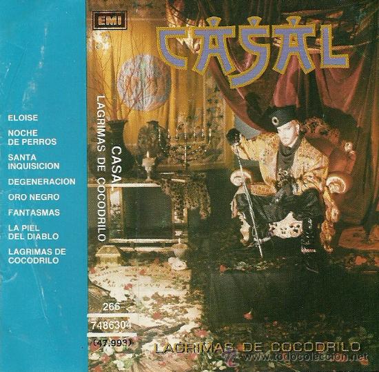 Casetes antiguos: CASAL &rdquo;LAGRIMAS DE COCODRILO&rdquo; CASSETTE - Foto 1
