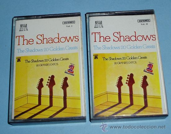 Casetes antiguos: THE SHADOWS. 20 GRANDES &Eacute;XITOS. REFLEJO. 1977 - Foto 1