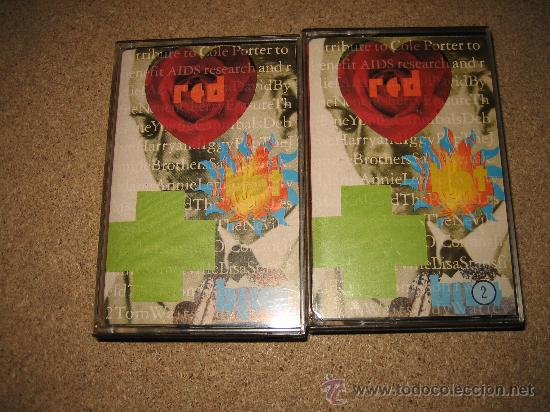 Casetes antiguos: DOBLE CASSETTE RED HOT + BLUE ORIGINAL - Foto 1