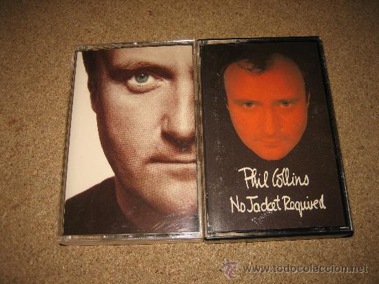 Casetes antiguos: 2 CASETES PHIL COLLINS BOTH SIDES Y NO JACKET - Foto 1
