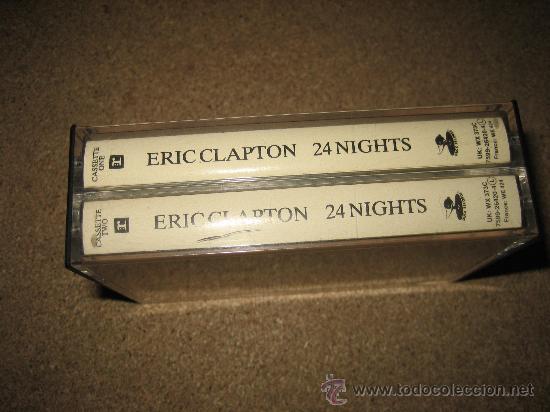 Casetes antiguos: 2 CASETES ERIC CLATON 24 NIGHTS - Foto 2