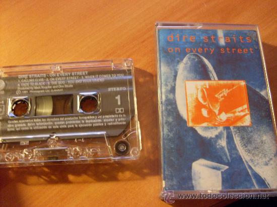 Casetes antiguos: DIRE STRAITS ( ON EVERY STREET) (CAS4) - Foto 1