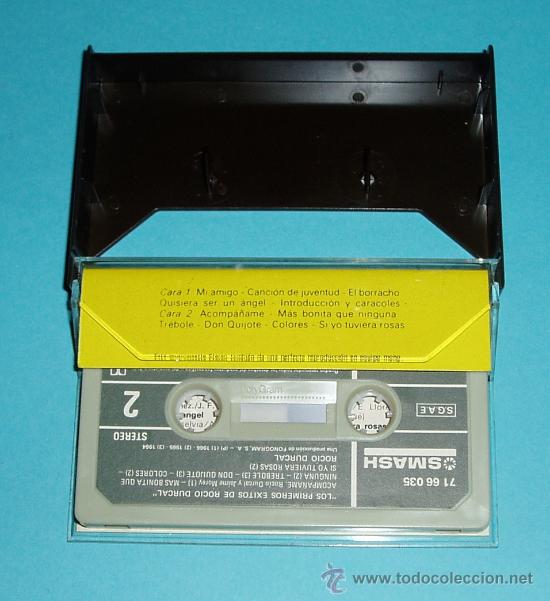Casetes antiguos: LOS PRIMEROS &Eacute;XITOS DE ROCIO DURCAL.SMASH. 1981 - Foto 2