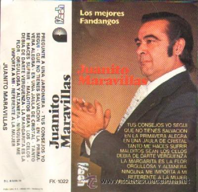 Casetes antiguos: JUANITO MARAVILLAS  REYES DEL CANTE - Foto 1