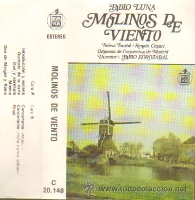 Casetes antiguos: MOLINOS DE VIENTO   PABLO LUNA - Foto 1