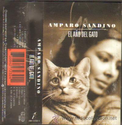 Casetes antiguos: AMPARO SANDINO  EL A&Ntilde;O DEL GATO - Foto 1