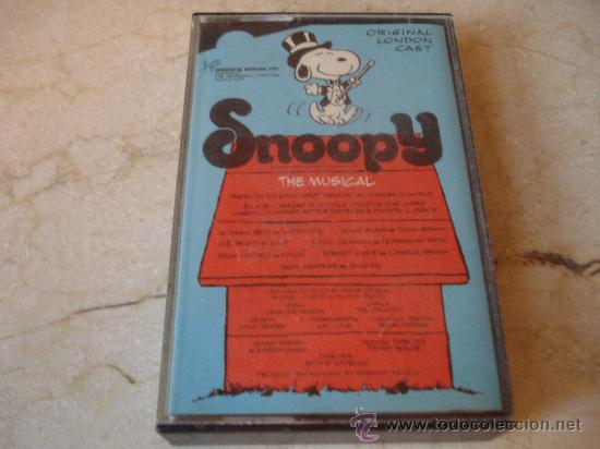 Casetes antiguos: SNOOPY THE MUSICAL - Foto 1