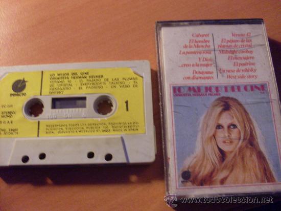 Casetes antiguos: LO MEJOR DEL CINE ( BRIGITTE BARDOT EN PORTADA ) CASETE ( CAS5)