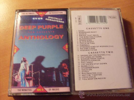 Casetes antiguos: DEEP PURPLE ( ANTHOLOGY ) DOBLE CASETE ( CAS5) - Foto 1