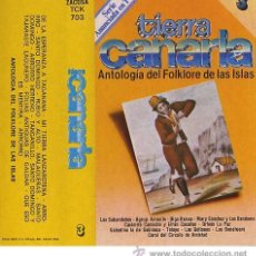 Casetes antiguos: VARIOS - TIERRA CANARIA, ANTOLOGÍA DEL FOLKLORE DE LAS ISLAS. VOLUMEN Nº 3 (ZACOSA, 1981). Lote 27191372