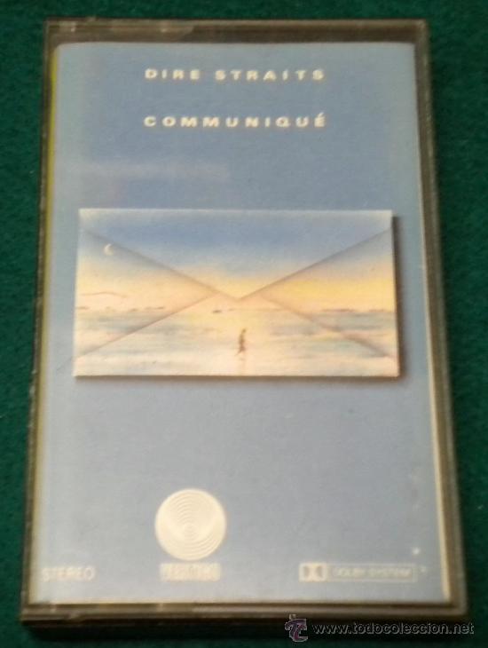 Casetes antiguos: Dire straits - Comuniqu&eacute;- vertigo -1979 - Foto 1