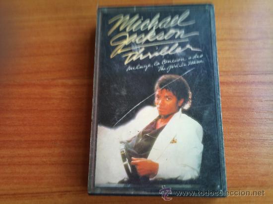 Casetes antiguos: casete de michael jackson thriller - Foto 1