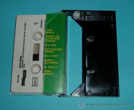 Casetes antiguos: GATO P&Eacute;REZ. GRANDES &Eacute;XITOS - Foto 2