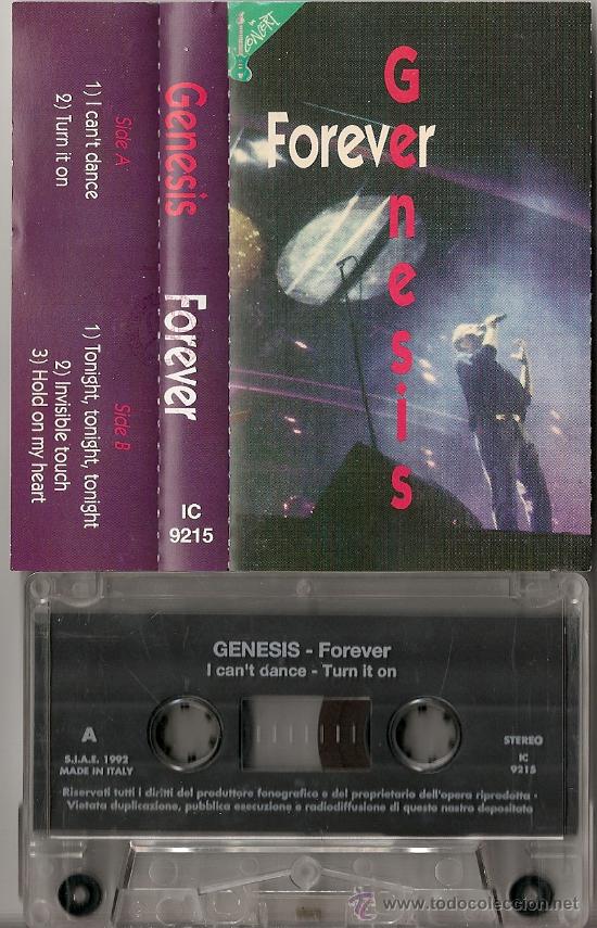 Casetes antiguos: GENESIS - FOREVER (CASSETTE EN DIRECTO) - Foto 1