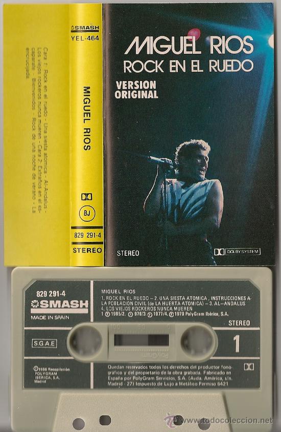 Casetes antiguos: MIGUEL RIOS - ROCK EN EL RUEDO (CASSETTE) - Foto 1