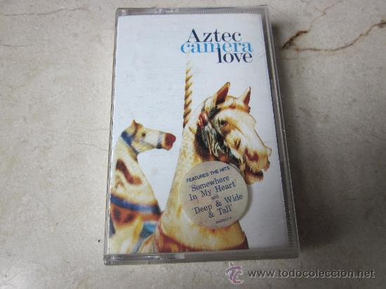 Casetes antiguos: AZTEC CAMERA - LOVE CASETE - WEA 1987 - Foto 1
