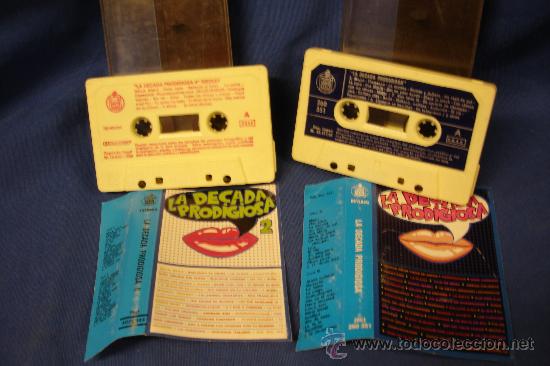 Casetes antiguos: LA DECADA PRODIGIOSA - HISPAVOX - 2 CASETES - Foto 1