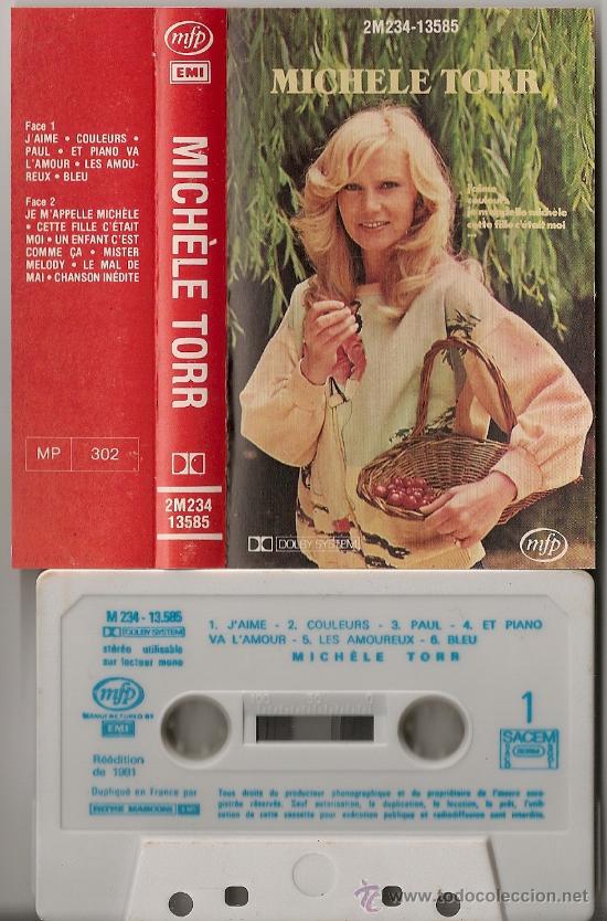 Casetes antiguos: MICHELE TORR - Michele Torr (CASSETTE FRANCES) - Foto 1