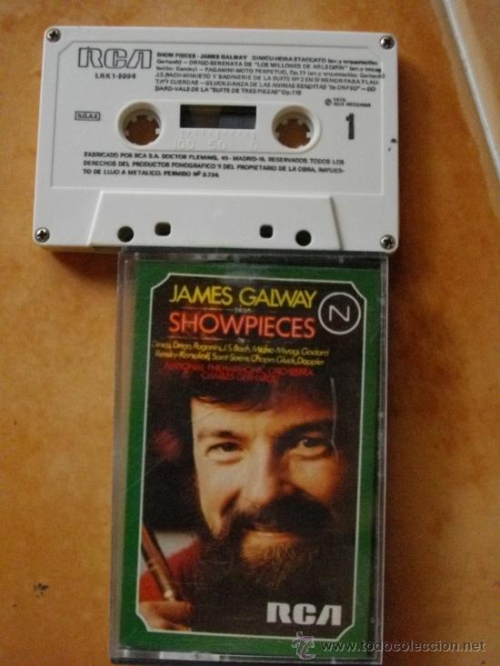 Casetes antiguos: james galway--COMPRA MINIMA 6 EU--- - Foto 1