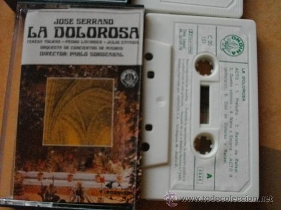 Casetes antiguos: jose serrano la dolorosa--COMPRA MINIMA 10&euro;EU--- - Foto 1
