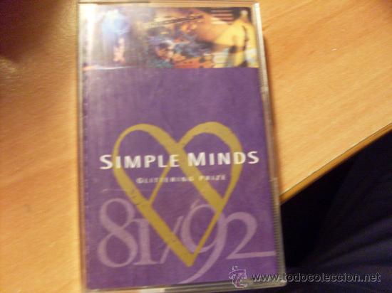 Casetes antiguos: SIMPLE MINDS ( GLITTERING PRIZE ) CASETE ( CAS6) - Foto 1