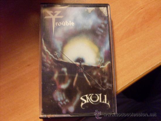 Casetes antiguos: TROUBLE ( SKULL ) CASETE ( CAS6) - Foto 1