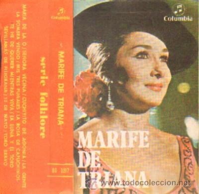 Casetes antiguos: MARIFE DE TRIANA  SERIE FOLKLORE  CASE-5021 - Foto 1
