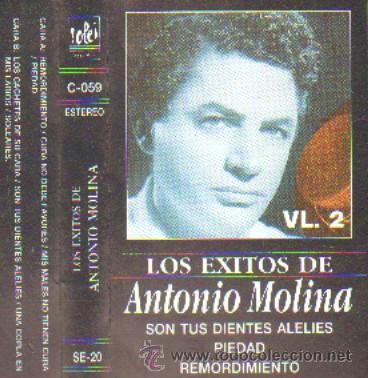 Casetes antiguos: LOS EXITOS DE ANTONIO MOLINA  VOL 2  CASE-5121 - Foto 1