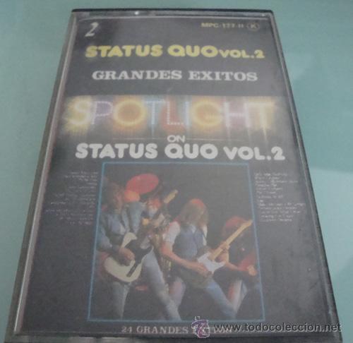Casetes antiguos: STATUS QUO - GRANDES EXITOS VOL. 2 - CASETTE - Foto 1