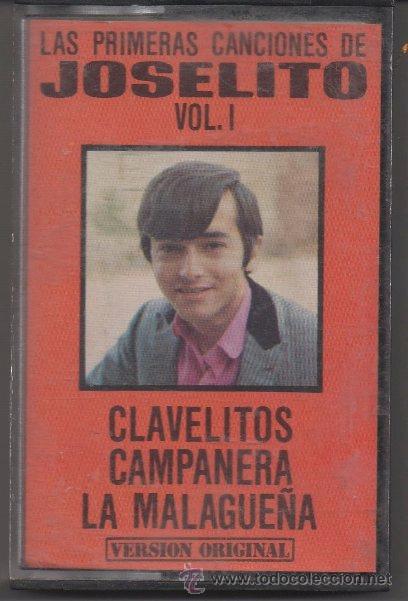 Casetes antiguos: LAS PRIMERAS CANCIONES DE JOSELITO. VOL. I. INDALO. 1979.