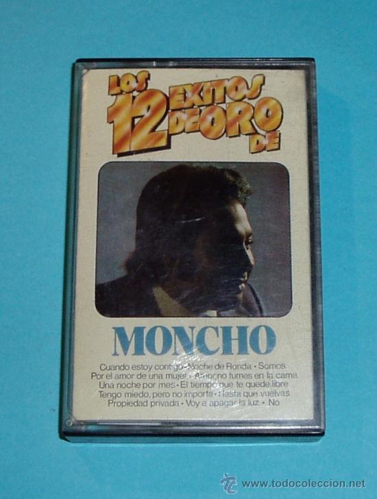 Casetes antiguos: LOS 12 &Eacute;XITOS DE ORO DE MONCHO - Foto 1