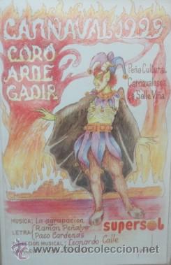 Casetes antiguos: CARNAVAL 1999. CORO ARDE GADIR. CAR-009 ,4 - Foto 1
