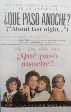 Casetes antiguos: &iquest; QUE PASO ANOCHE? ABOUT LAST NIGHT ....  CASE-5530 - Foto 1