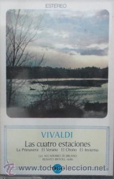 Casetes antiguos: VIVALDI    LAS CUATRO ESTACIONES    CASE-5692 - Foto 1