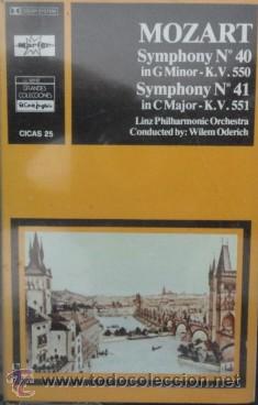 Casetes antiguos: MOZART  SYMPHONY  N&ordm; 40  CASE-5701 - Foto 1