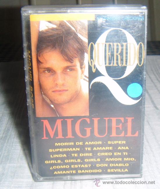 Casetes antiguos: casete querido miguel morir de amor - Foto 1