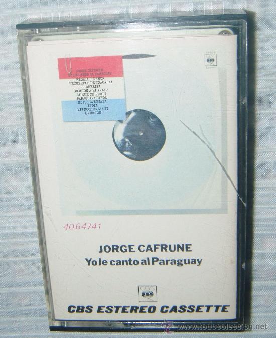 Casetes antiguos: jorge cafrune yo le canto al paraguay - Foto 1
