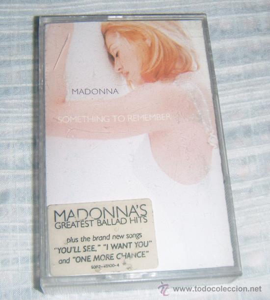 Casetes antiguos: casete madona something to remember - Foto 1