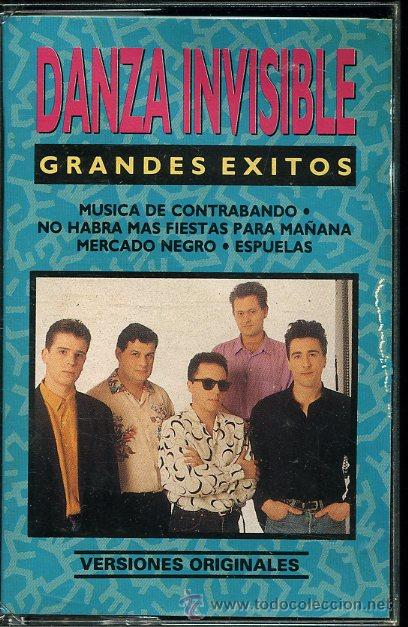 Casetes antiguos: Danza Invisible - Grandes &eacute;xitos - Casete 1990 - Foto 1