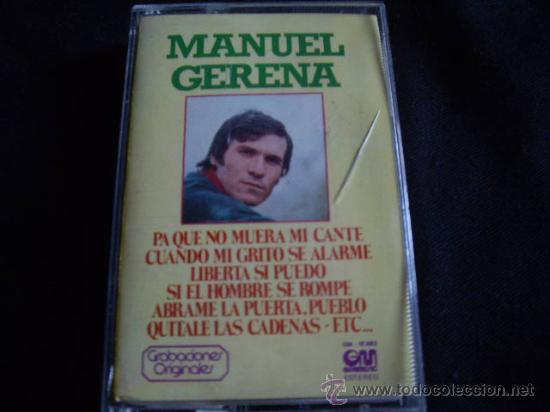 Casetes antiguos: MANUEL GERENA - Foto 1