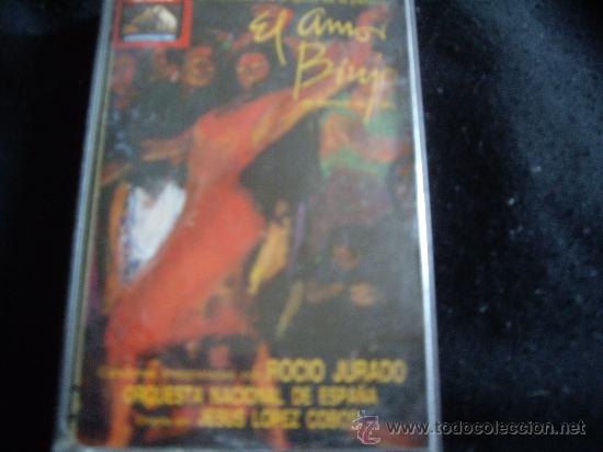 Casetes antiguos: ROCIO JURADO-EL AMOR BRUJO-EMI LA VOZ DE SU AMO